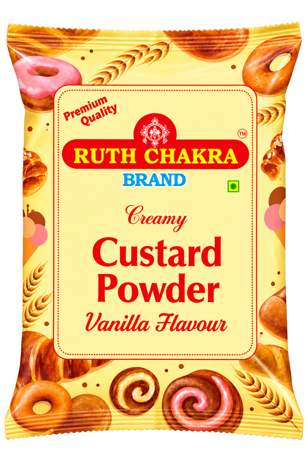 Custard Powder — Vanilla Flavour